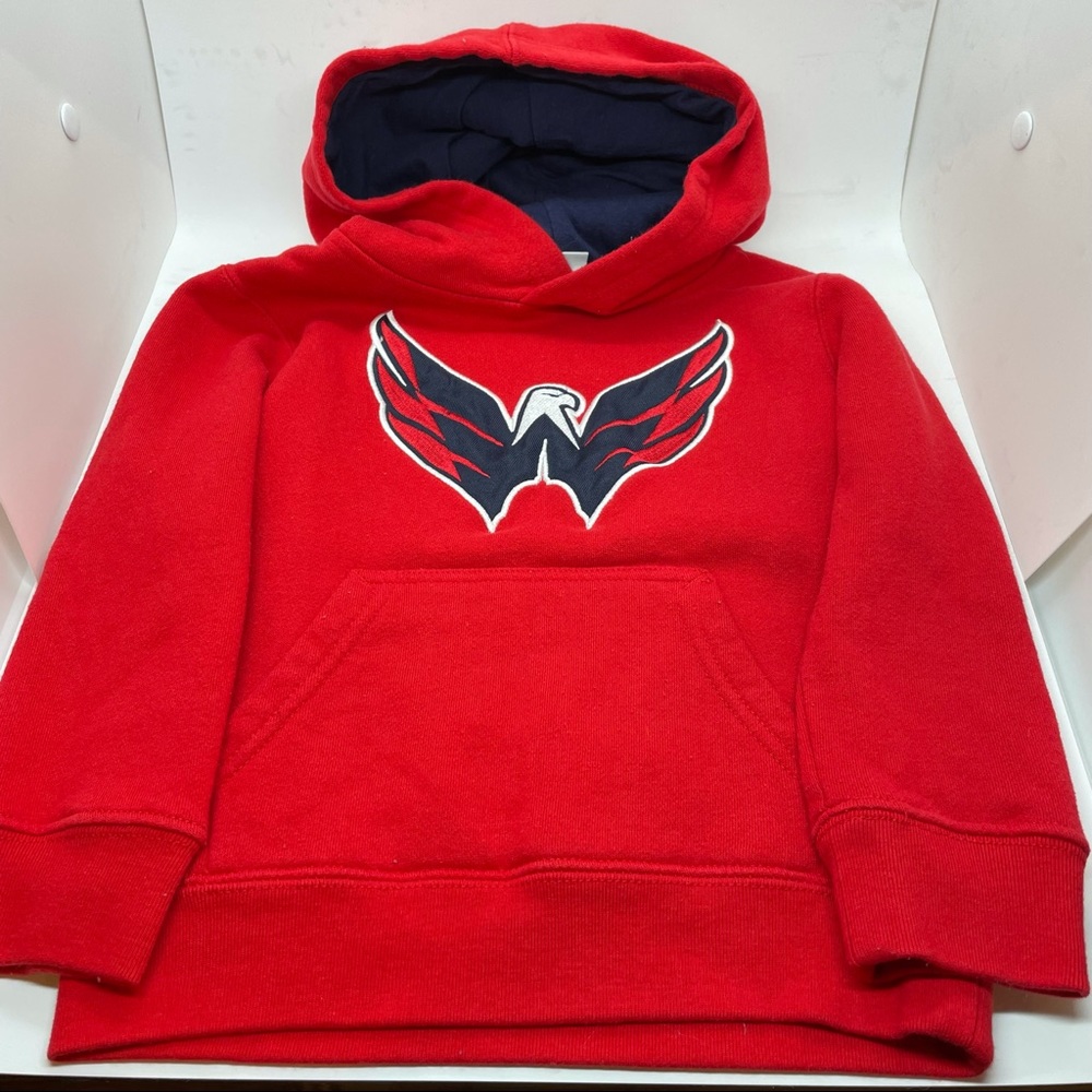 Toddler Size 4 Washington Capitals Hoodie - Bundle 2 Or More Items & Save!